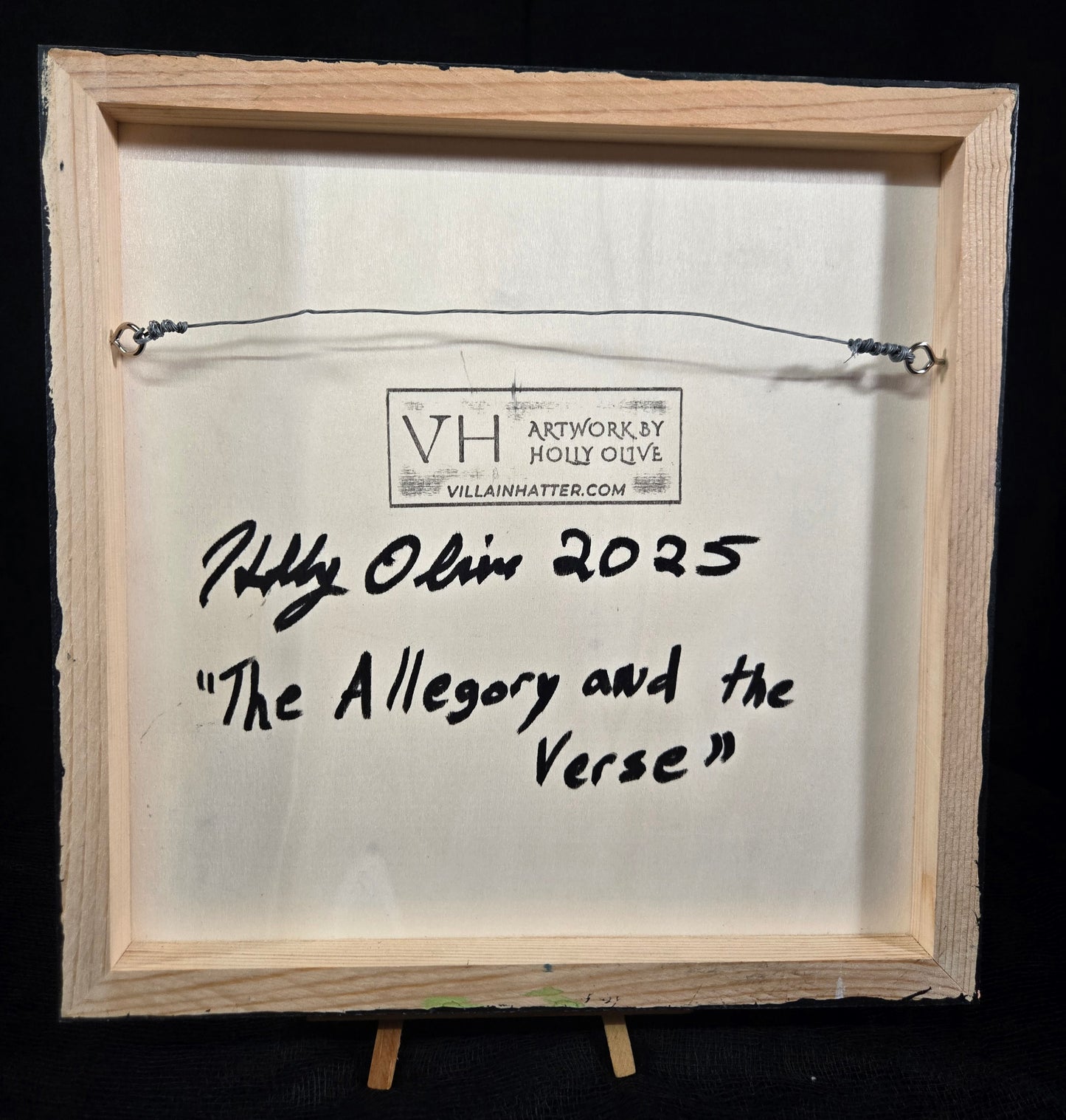 The Allegory and the Verse